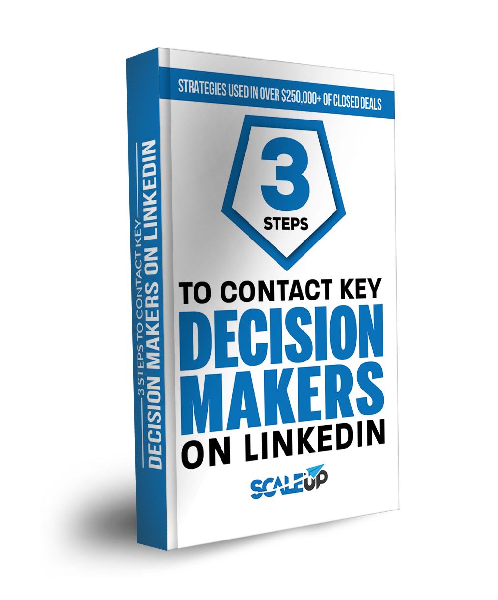 3 steps to get in contact with key decisionmakers